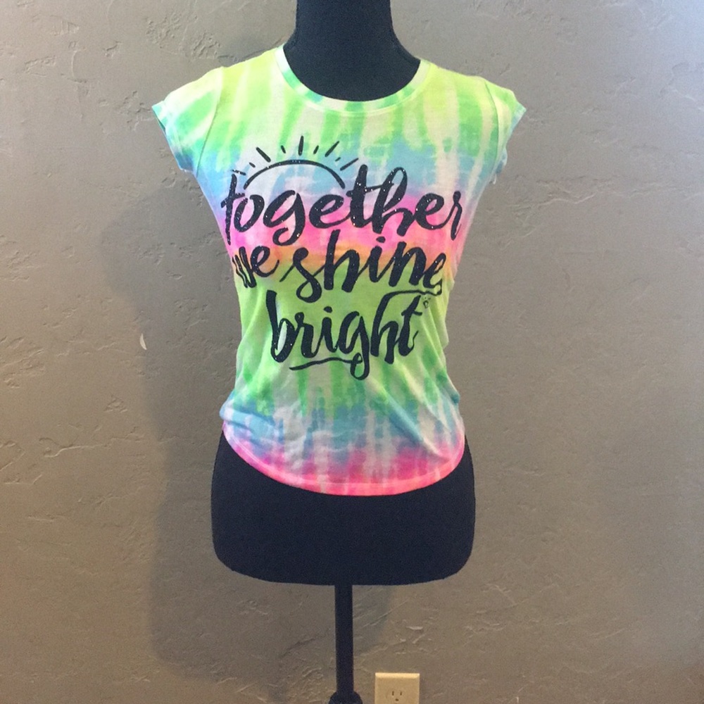 Tie dye girls shirt
